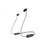 Sony WI-C100 belaidės ausinės į ausį, skambučiai/muzika, Bluetooth, juodos