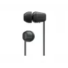 Sony WI-C100 belaidės ausinės į ausį, skambučiai/muzika, Bluetooth, juodos