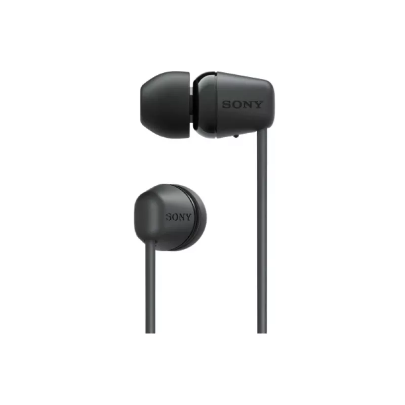 Sony WI-C100 belaidės ausinės į ausį, skambučiai/muzika, Bluetooth, juodos