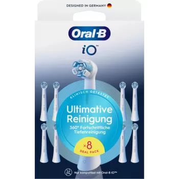 Oral-B dantų šepetėlio galvutė 8 vnt. Balti
