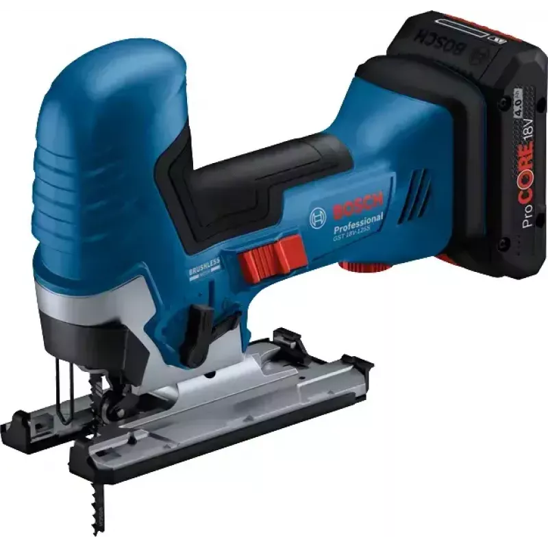 Bosch GST 18V-125 S PROFESSIONAL akumuliatorinis pjūklas stūmoklinis 3500 smūgių/min 1,9 kg