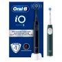 BRAUN Oral-B iO Series 2 Duo Black/Green, įkraunamas elektrinis dantų šepetėlis, modelis 62418