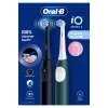 BRAUN Oral-B iO Series 2 Duo Black/Green, įkraunamas elektrinis dantų šepetėlis, modelis 62418