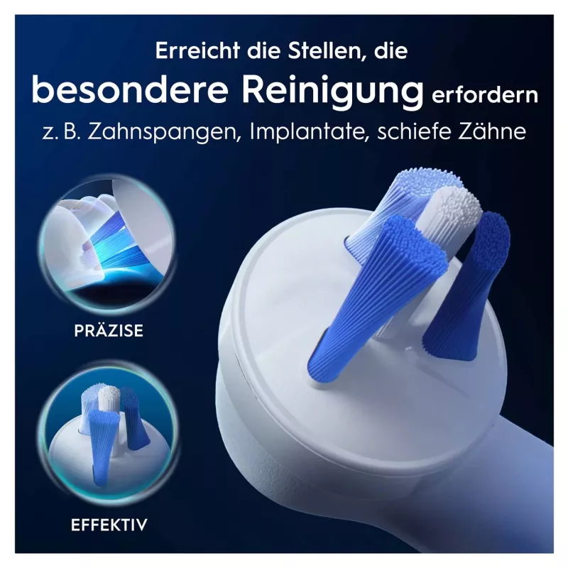 Tarpdančių šepetėliai Oral-B iO 373371 2 vnt. – keičiamieji tarpdančių valymo šepetėliai