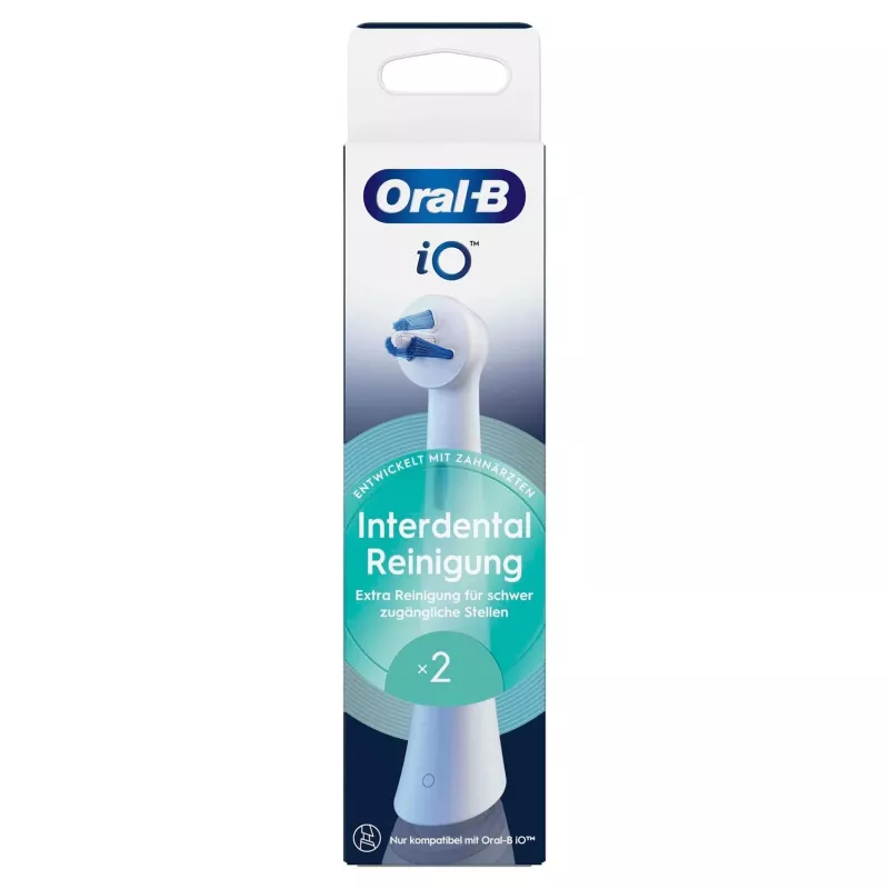Tarpdančių šepetėliai Oral-B iO 373371 2 vnt. – keičiamieji tarpdančių valymo šepetėliai
