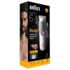 BRAUN BG 5500 244787 kūno kirpimo mašinėlė – vandeniui atsparus įkraunamas kūno trimeris