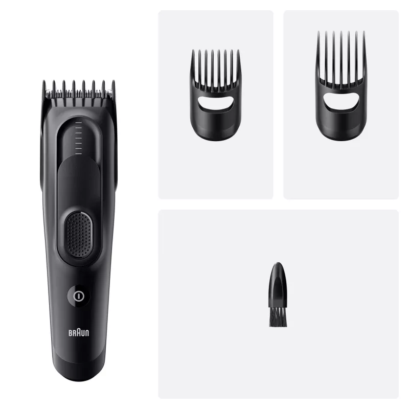Braun HC5530 plaukų kirpimo mašinėlė Juoda 17 NiMH