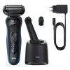 Braun Series 5 52-B7000cc folijos skustuvas su trimeriu, juodas, Li-Ion baterija