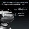 BRAUN Series 6 62-B1200S elektrinis skustuvas šlapiam ir sausam skutimui su įmontuotu barzdos trimeriu