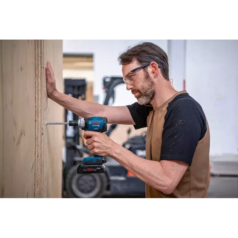 Bosch GDS 18V-330 HC PROFESSIONAL 1/2 colo belaidis smūginis veržliaraktis 2800 RPM 560 N⋅m juoda, mėlyna, raudona