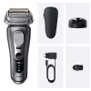 Foilinis skustuvas Braun Series 9 Pro+ 9615S juodai pilkas, nerūdijančio plieno