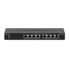 NETGEAR GS308LP nevaldomas Gigabit Ethernet (10/100/1000) maitinimas per Ethernet (PoE) stalinis juodas