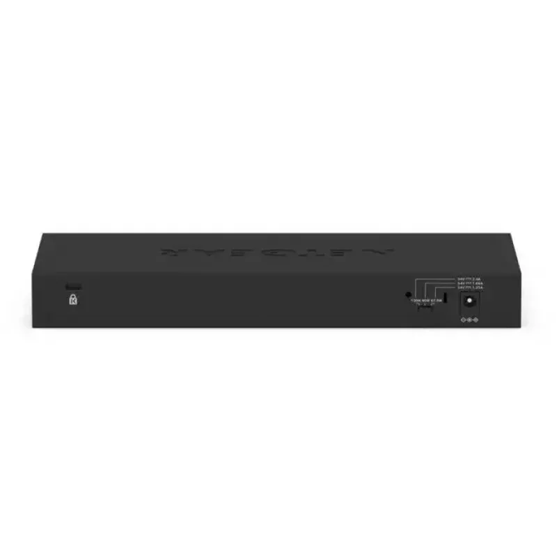 NETGEAR GS308LP nevaldomas Gigabit Ethernet (10/100/1000) maitinimas per Ethernet (PoE) stalinis juodas
