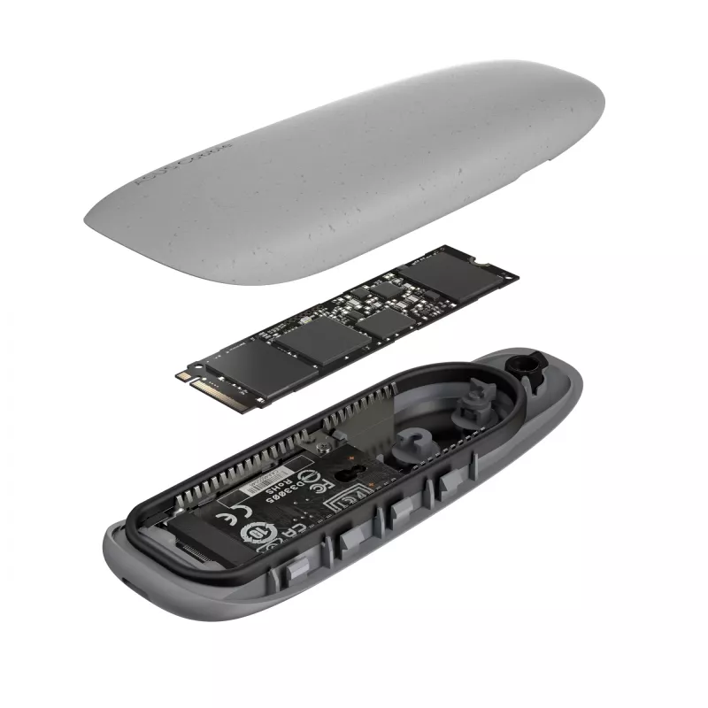 SSD korpusas ASUS COBBLE pilkas M.2 PCI Express 90DD02R6-M09000