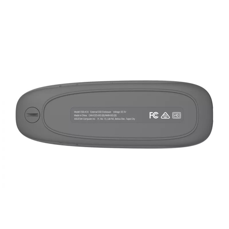 SSD korpusas ASUS COBBLE pilkas M.2 PCI Express 90DD02R6-M09000