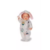 Žaislinis kombinezonas lėlei Peterkin BABY born Winter Suit Cream, 43 cm, sulankstomas, nuo 3 m.
