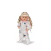 Žaislinis kombinezonas lėlei Peterkin BABY born Winter Suit Cream, 43 cm, sulankstomas, nuo 3 m.