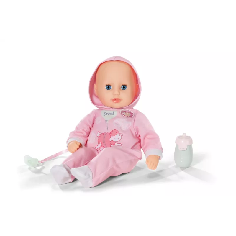 Lėlė Zapf Creation BABY born Hannah Play with Me 36 cm – interaktyvi kūdikio lėlė, 36 cm