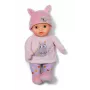 Zapf BABY born for babies Sweetie Pink 30 cm – minkštas kūdikio lėlė su barškučiu, 300 mm, įvairiaspalvė