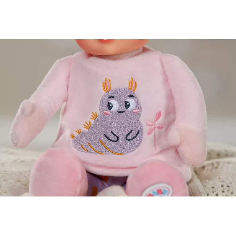 Zapf BABY born for babies Sweetie Pink 30 cm – minkštas kūdikio lėlė su barškučiu, 300 mm, įvairiaspalvė