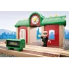 Modelinio geležinkelio garso ir įrašų stotelė Ravensburger – BRIO, 3 dalių, AA baterijos, juoda/žalia/raudona