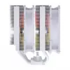 FSP MP7-WA oru aušinamas procesoriaus aušintuvas, 120 mm, 800–1800 aps./min., 32 dB, LGA1851/1700/1200, AM4/AM5, baltas