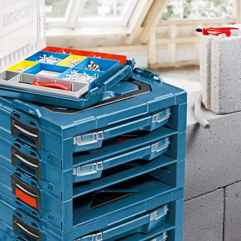 Dėžių rinkinys Bosch i-BOXX 53 Professional 10 dalių, ABS sintetika, įvairiaspalvis