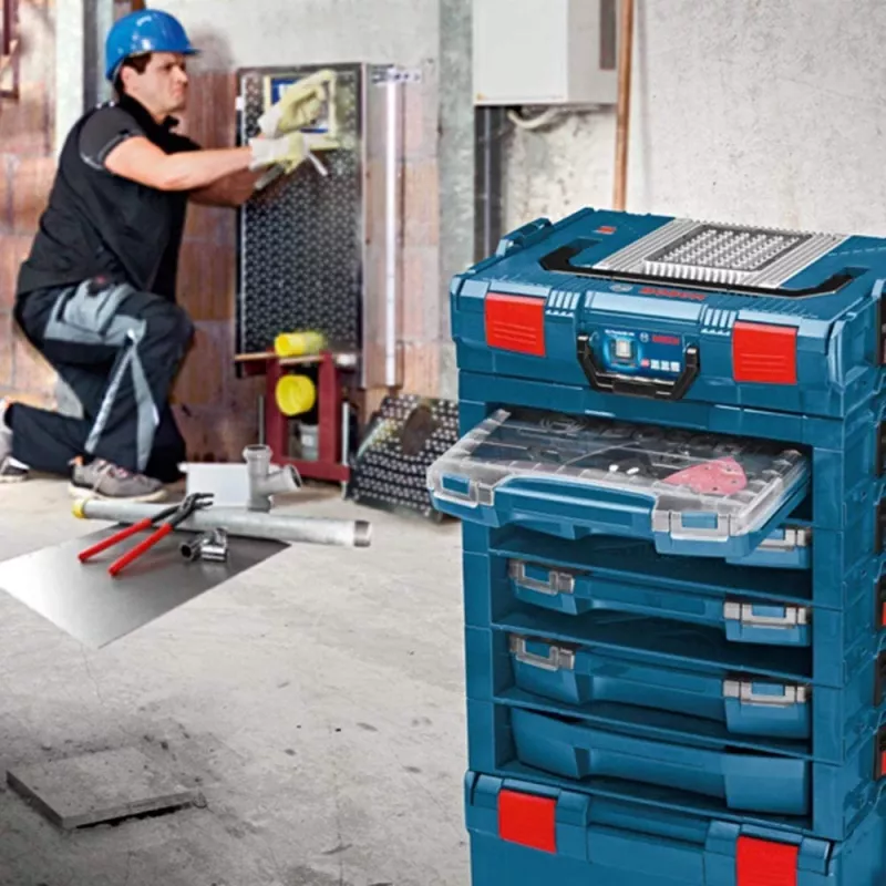 Dėžių rinkinys Bosch i-BOXX 53 Professional 10 dalių, ABS sintetika, įvairiaspalvis