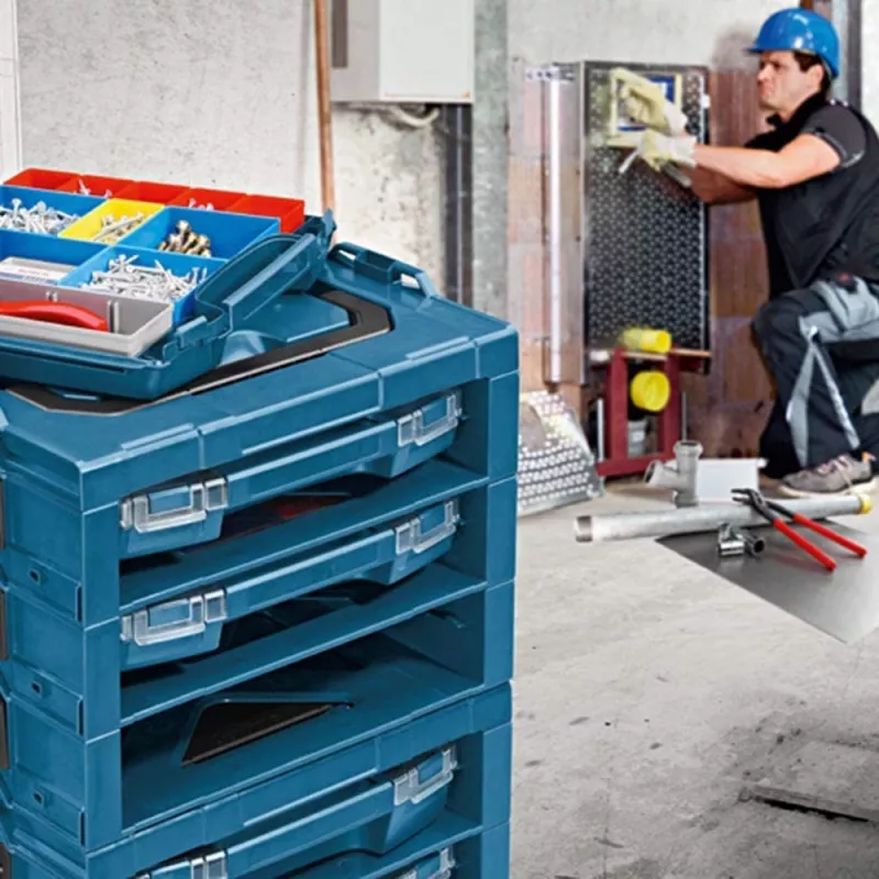 Dėžių rinkinys Bosch i-BOXX 53 Professional 10 dalių, ABS sintetika, įvairiaspalvis