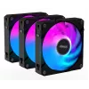 GIGABYTE AORUS EZ CHAIN FAN 120 (3 vnt.) pagrindinė plokštė 12 cm juoda 3 vnt.