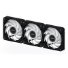 GIGABYTE AORUS EZ CHAIN FAN 120 (3 vnt.) pagrindinė plokštė 12 cm juoda 3 vnt.