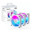 GIGABYTE AORUS EZ CHAIN FAN 120 ICE ventiliatorius 12 cm baltas 1 vnt.