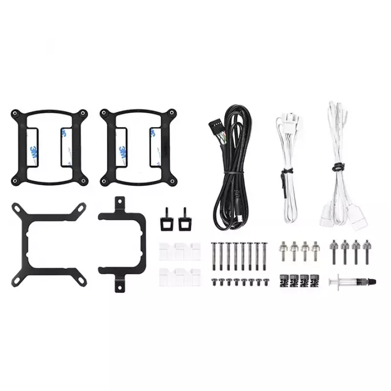 Thermaltake TH280 V2 Ultra ARGB Sync Snow Edition komplektinis skystinio aušinimo CPU aušintuvas, 3,02 mmH2O, baltas