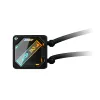 GIGABYTE GAMING 360 skystas aušintuvas CPU – 3x120 mm ARGB ventiliatoriai, slydimo fiksavimo mechanizmas, DAISY-CHAIN, suderinamas su Intel LGA 1851 ir AMD AM5