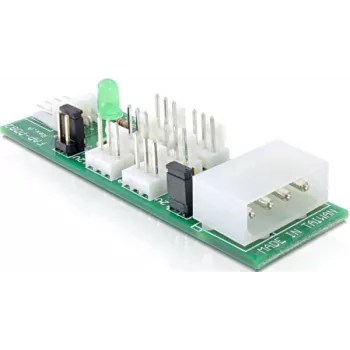 DELOCK skirstomoji plokštė 6x ventiliatoriams 5V/12V