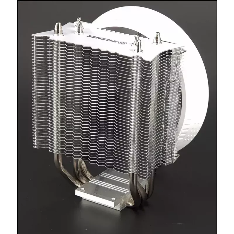 CPU aušintuvas XILENCE Performance C XC229 120 mm, TDP 150 W, baltas, 500–1800 RPM, skysčio dinaminis guolis, kelių lizdų palaikymas