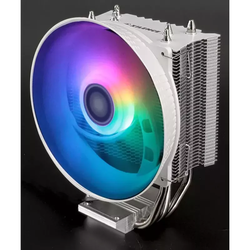 CPU aušintuvas XILENCE Performance C XC229 120 mm, TDP 150 W, baltas, 500–1800 RPM, skysčio dinaminis guolis, kelių lizdų palaikymas