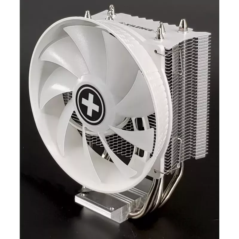 CPU aušintuvas XILENCE Performance C XC229 120 mm, TDP 150 W, baltas, 500–1800 RPM, skysčio dinaminis guolis, kelių lizdų palaikymas