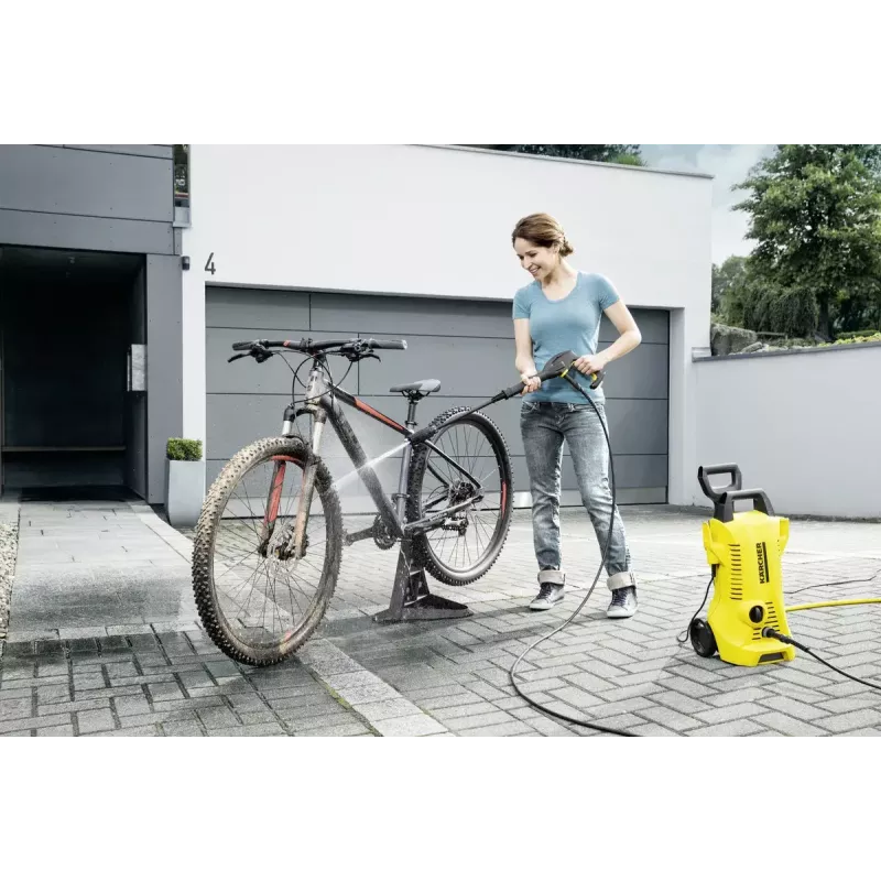 Slėginis plovimo aparatas Karcher K 2 POWER CONTROL — elektrinis, 1400 W, 110 bar, 360 l/h, 5 m žarna