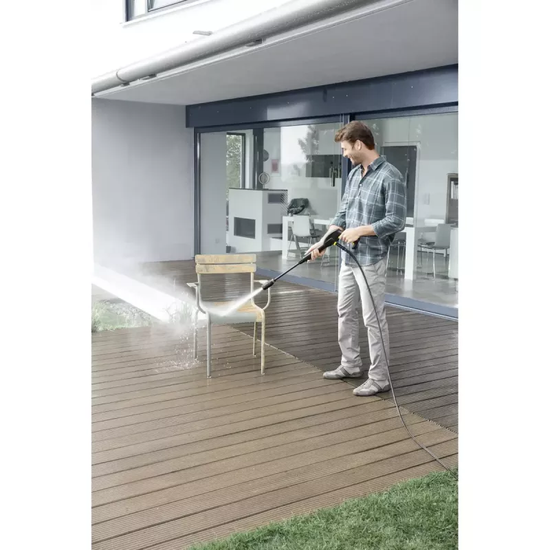 Slėginis plovimo aparatas Karcher K 2 POWER CONTROL — elektrinis, 1400 W, 110 bar, 360 l/h, 5 m žarna