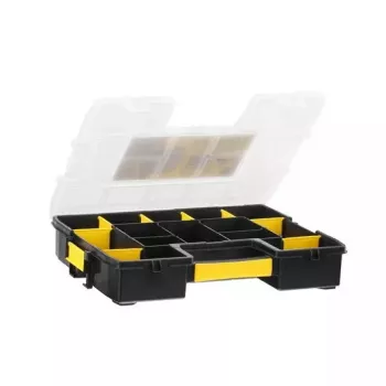 Dėžutė smulkioms detalėms Stanley Sortmaster Junior Juoda/Geltona