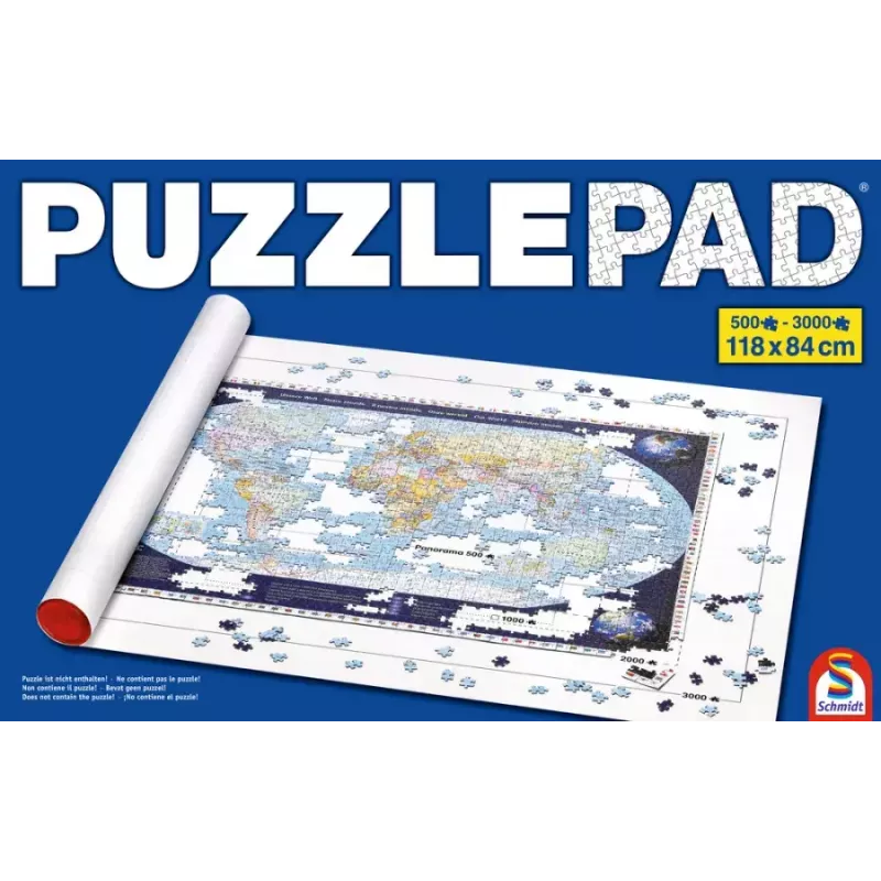 Dėlionės kilimėlis Schmidt Spiele PuzzlePad 3000 vnt Žemėlapiai