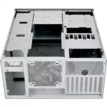 SILVERSTONE stovo dėklas RM53-502 – 19 colių serverio stovo korpusas, juodas