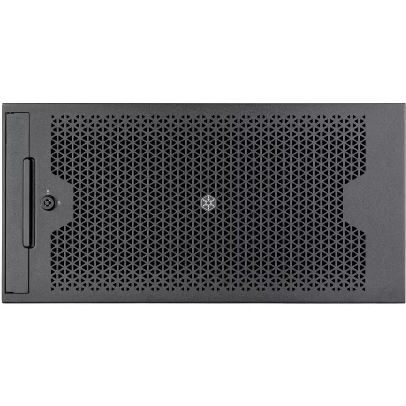 SILVERSTONE stovo dėklas RM53-502 – 19 colių serverio stovo korpusas, juodas