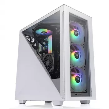 Kompiuterio korpusas Thermaltake Divider 300 TG Snow Midi bokštas Baltas