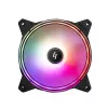 Chieftec NF-1225RGB kompiuterio aušinimo sistema Korpuso ventiliatorius 12 cm Juoda 1 vnt.