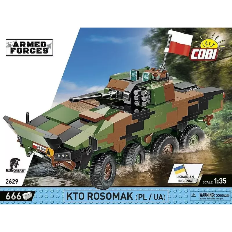 Konstruktorius Cobi KTO Rosomak 2-in-1 (COBI-2629)