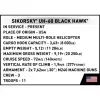 Konstruktorius Cobi Sikorsky UH-60 Black Hawk 928 kaladėlių, modelis COBI-5906