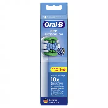 Dantų šepetėlio galvutės Braun Oral-B Pro Precision Clean 6 vnt.