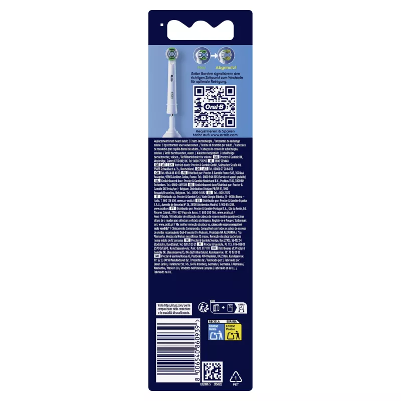 Oral-B Precision Clean 860939 5 vnt Balti